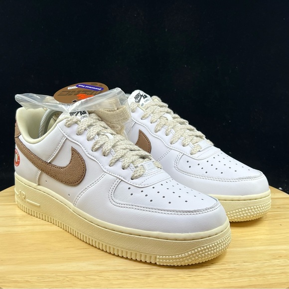Nike Air Force 1 Low LX White Coconut Milk Archaeo DJ9943-101 Wmns Sz 9 - Picture 4 of 10